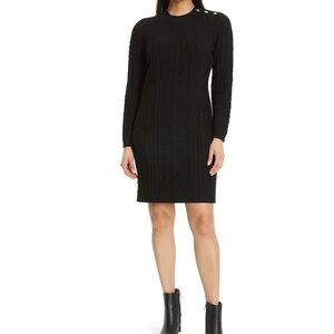nine west fit & flare sweater dress Babysoft Long Sleeve Midi Dress | French Connection | Dresses | Grey main image 1